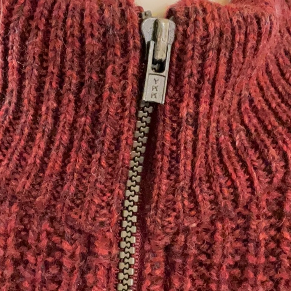 Thick lined wool zip upsweater - Picture 2 of 11